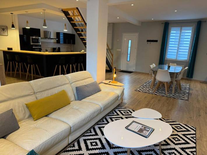 Ferienhaus für 7 Personen, mit Garten, mit Haustier