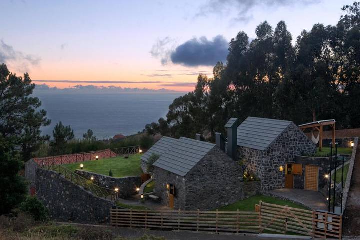 Chalé para 2 pessoas, com vista e jardim em Madeira