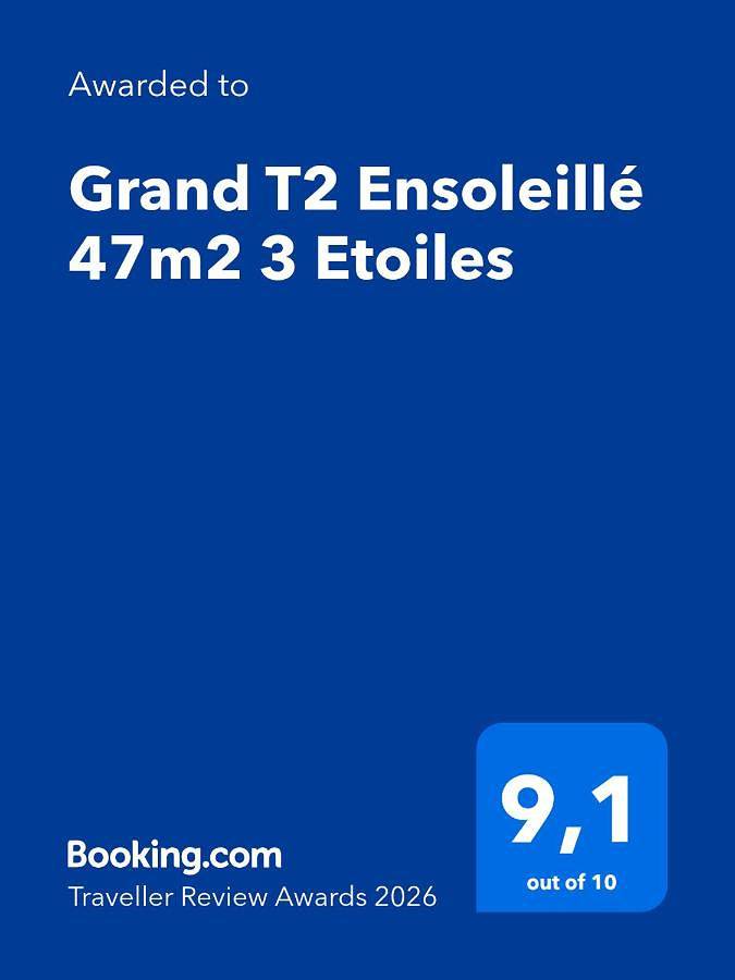 Appartement entier, Grand T2 Ensoleillé 47m2 3 Etoiles in La Grande-Motte, Côte d'Améthyste