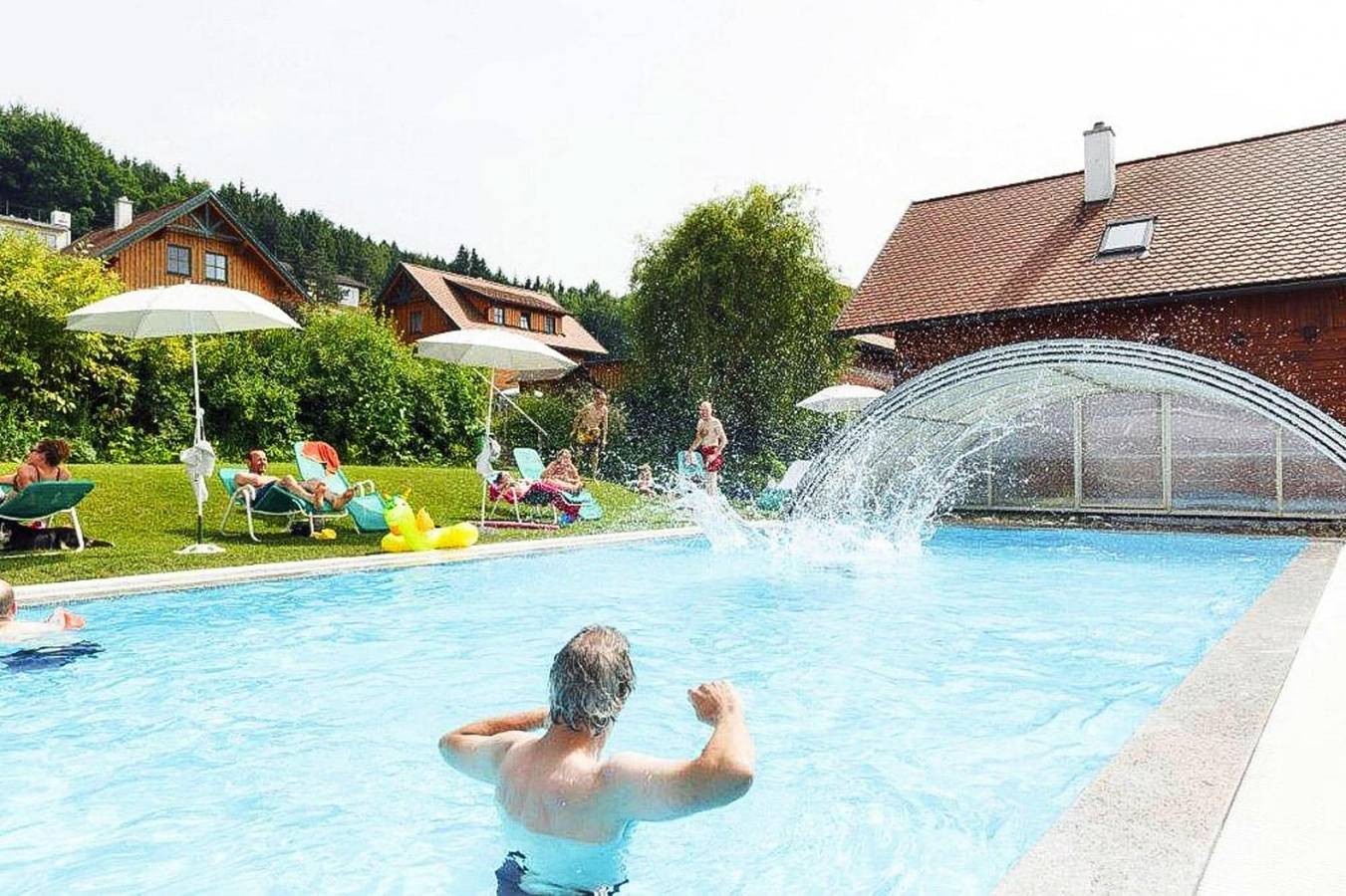 Blockhaus in Schlierbach nahe Loipen in Schlierbach, Steyr-Kirchdorf