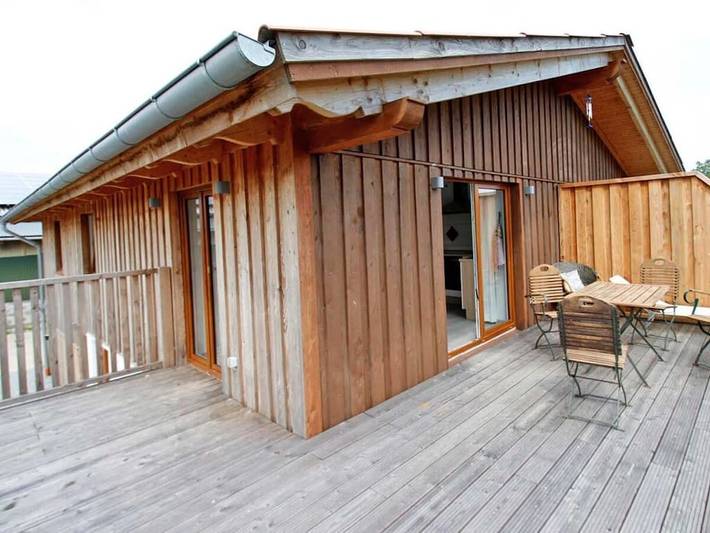 Ferienhaus für 5 Personen, mit Balkon und Terrasse sowie Garten in Scheggerott