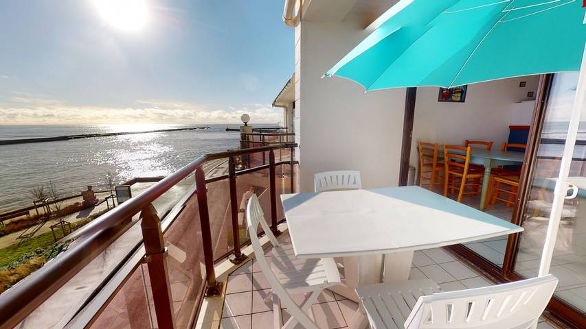 Appartement de vacances pour 4 personnes, avec balcon