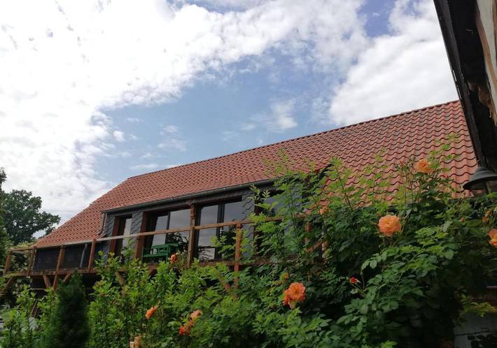 Ferienwohnung für 2 Personen, mit Terrasse und Garten sowie Ausblick in Lippstadt