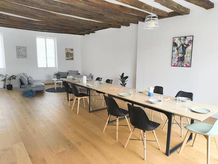 Location de vacances pour 15 personnes, avec jardin à Les Ponts-de-Cé