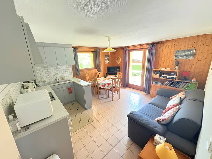 Hütte für 5 Personen, mit Garten und Balkon in Châtel - 2