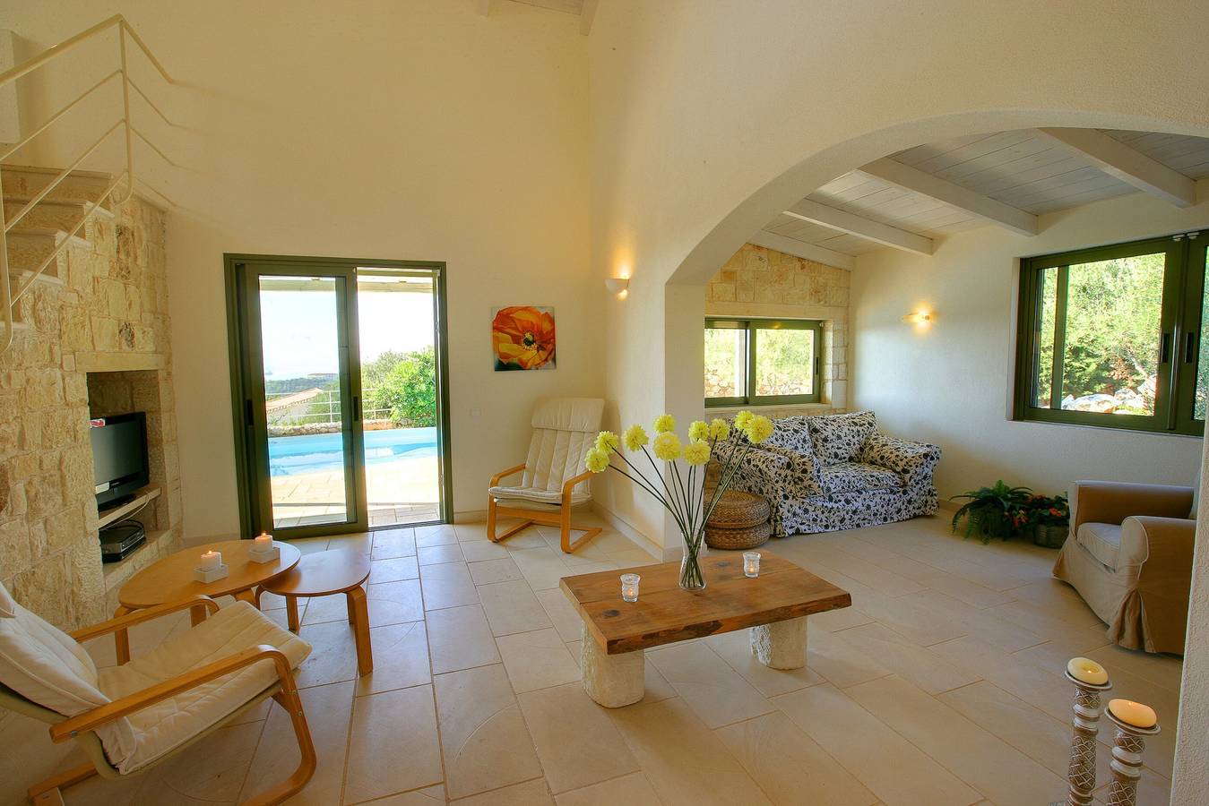 Villa 'Petalida Ideales Resort' with Sea View, Wi-Fi and Air Conditioning in Mousata, Kefalonia
