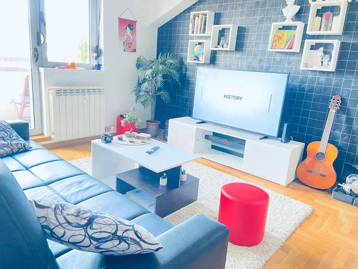 Appartement de vacances pour 3 personnes, avec terrasse