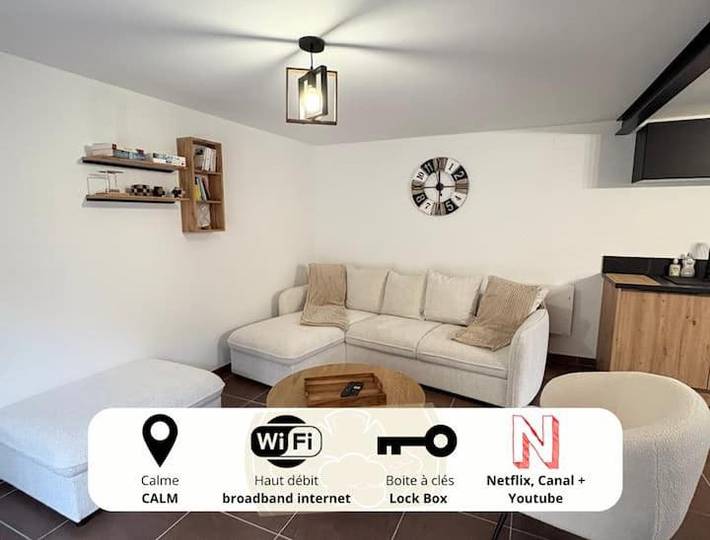 Location de vacances pour 6 personnes, avec terrasse, animaux acceptés à Pierry