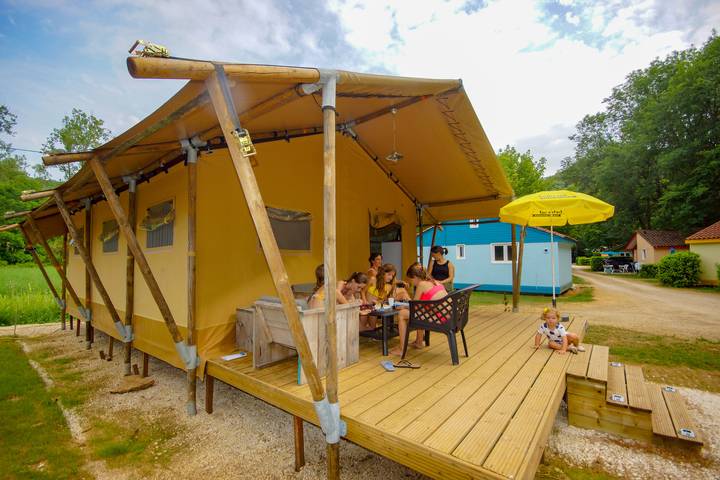 La Draille — Lodgetent Bordeaux in Souillac, Lot