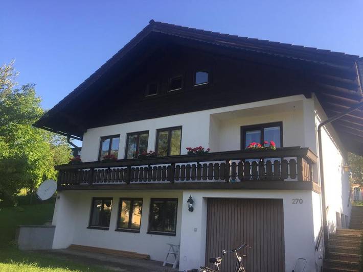 Ferienhaus für 4 Personen, mit Ausblick und Garten am Wolfgangsee