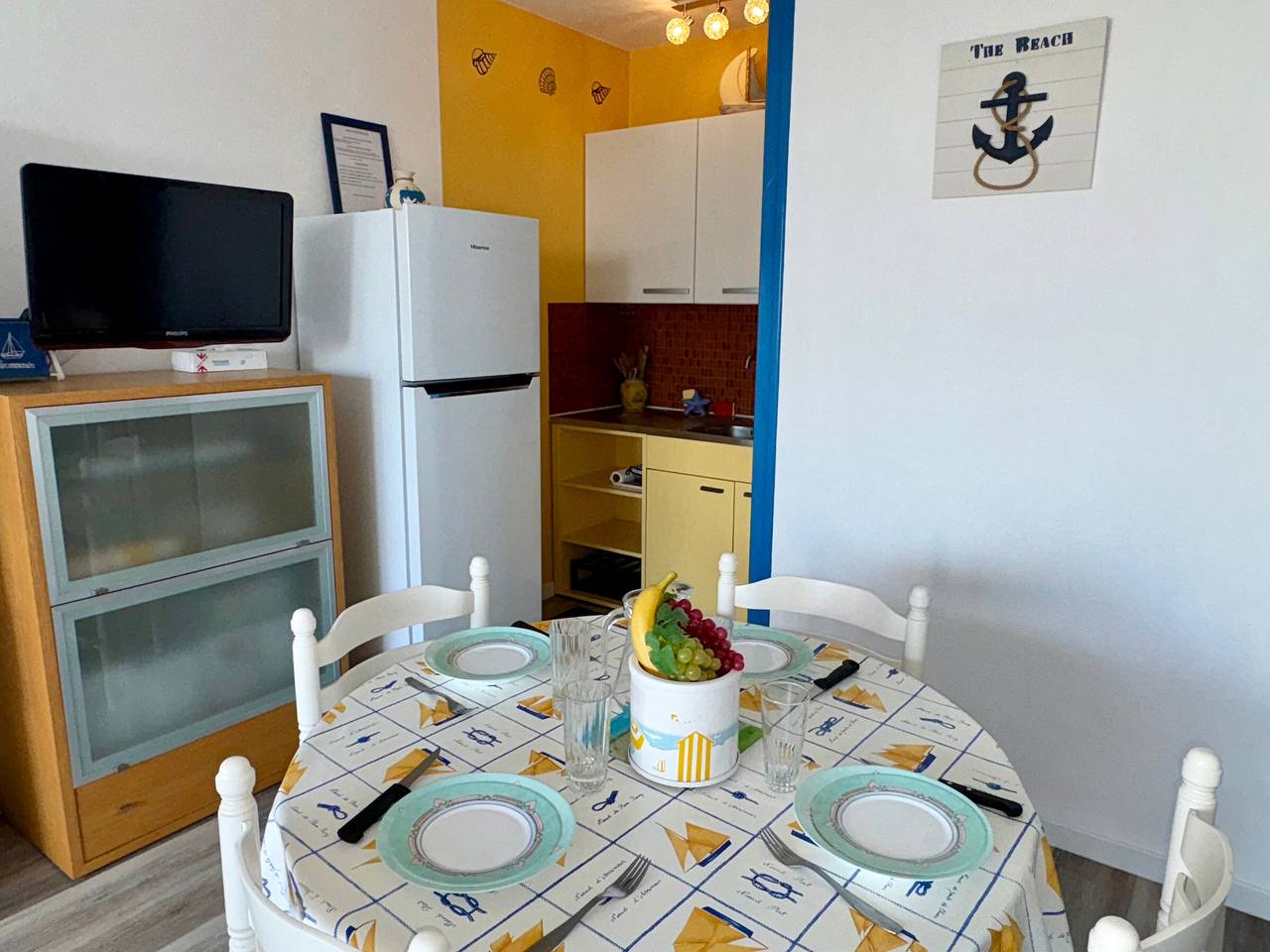 Studio entier, Studio charmant face mer à Saint-Jean-de-Monts avec parking privé in Saint-Jean-de-Monts, Vendée