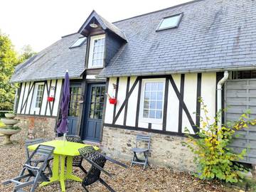 Chambre d’hôte pour 4 personnes, avec vue et jardin, animaux acceptés à Freneuse-sur-Risle