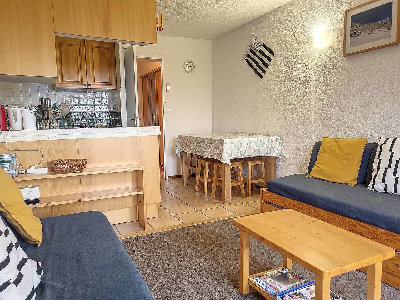 Apartamento entero, Apartamento acogedor · Cerca de las pistas · Balcones in La Rosière, Montvalezan