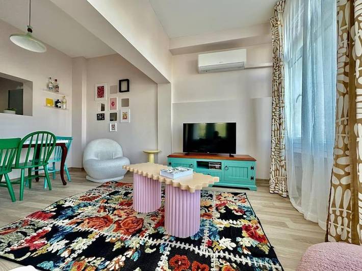 Appartement de vacances pour 5 personnes, avec vue et balcon