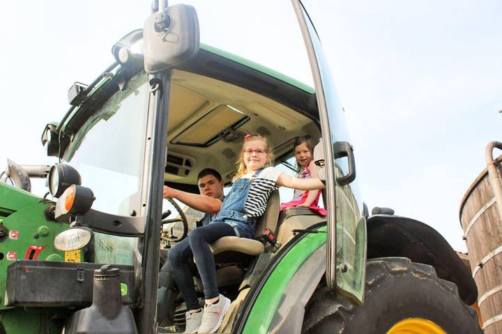Bauernhof für 3 Personen, mit Terrasse und Garten im Münsterland