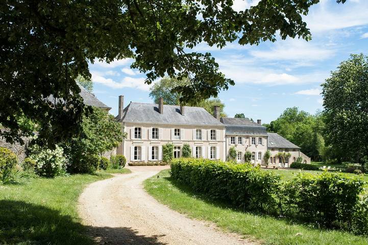 Château pour 14 personnes, avec Jardin dans la Sarthe