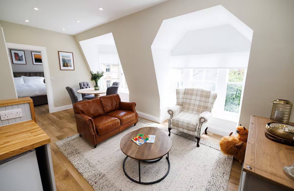 Entire holiday apartment, Cosy Apartment in the Heritage Quarter - Sleeps 2 in Dunfermline, Fife region