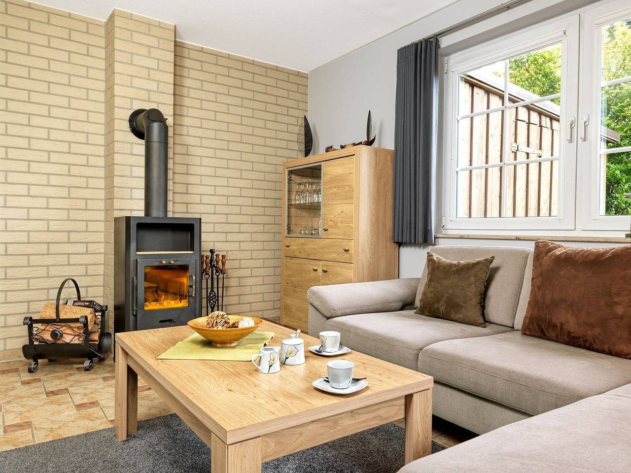 Hus an Diek - Gemütliches Ferienhaus in ruhiger Lage in Am Schwarzen Busch, Nordwestmecklenburg (Wismar und Umgebung)