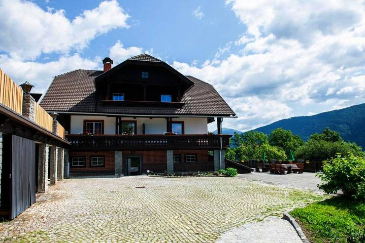 Ferienwohnung für 4 Personen, mit Garten und Ausblick