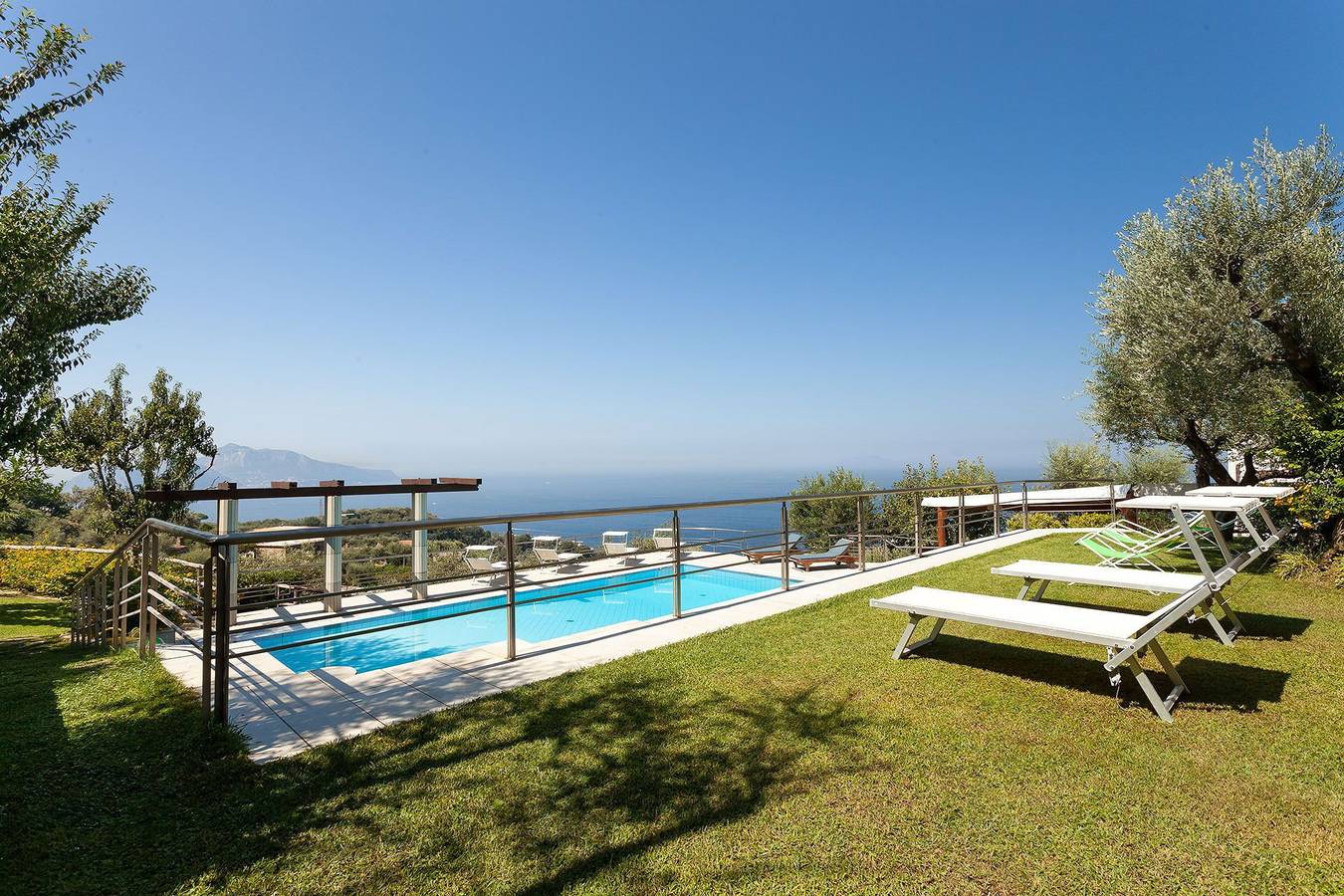 Villa für 24 Personen mit Terrasse in Marciano, Neapel Provinz