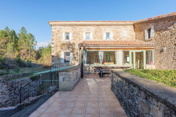 Gastenkamer "Rosée" – Perles de aime in Laurac-en-Vivarais, Parc naturel régional des Monts d'Ardèche