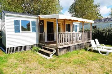 Mobil home pour 6 personnes, avec bassin pour enfant à Givrand
