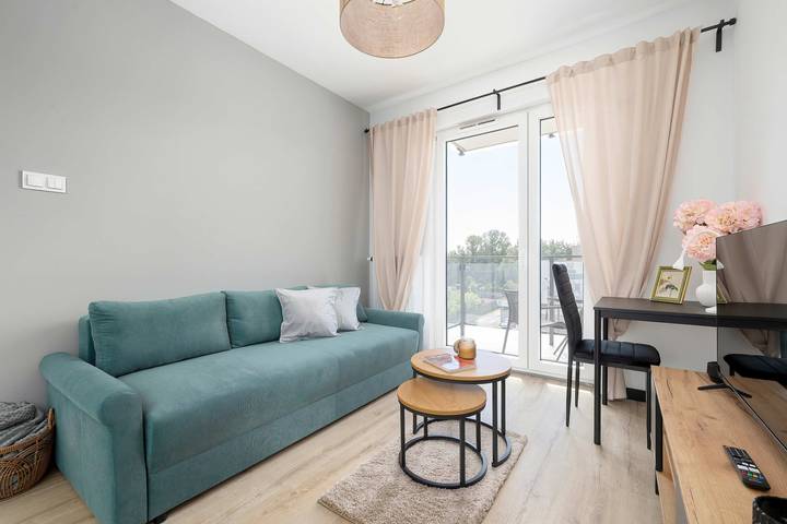 Apartament wakacyjny dla 4 osób, z Ogród w Chorzów