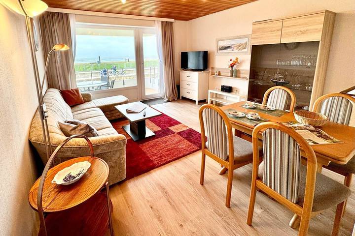 Ferienwohnung für 2 Personen, mit Balkon in Duhnen