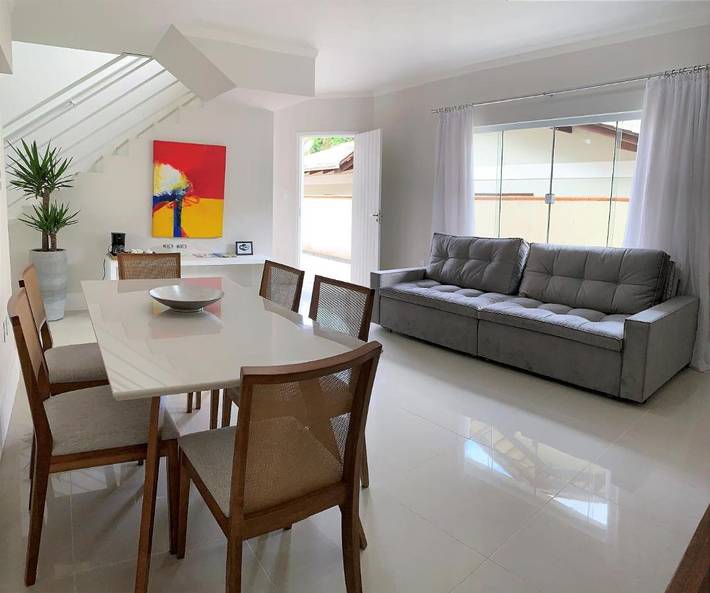 Casas e apartamentos de temporada para 10 pessoas, com jardim em Joinville 