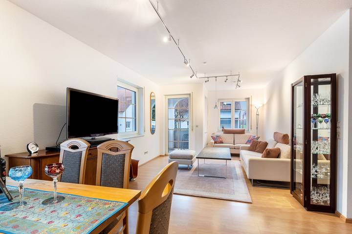 Geheel appartement, Appartement 'Residenz Mälscher Aue' met balkon en wifi in Malsch, Kraichgau