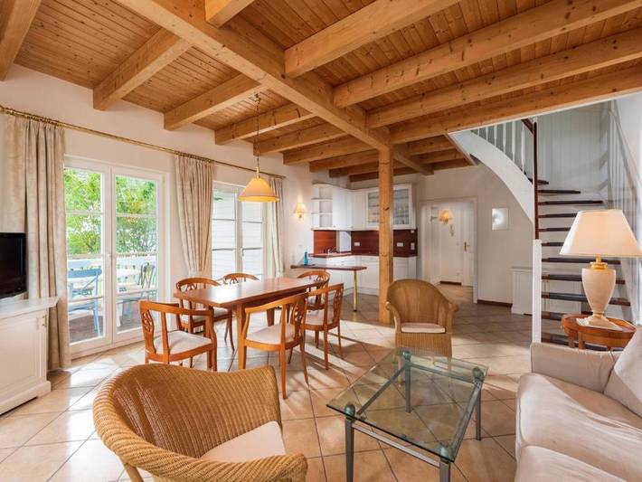 Ferienwohnung für 2 Personen, mit Balkon und Terrasse sowie Garten und Sauna in Werder - 3