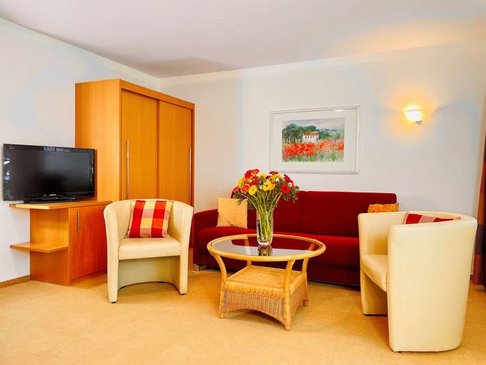 Hotel Im Winkel - Appartement mit 2 Balkonen für 1- 4 Personen in Langenargen, Region Bodensee-Oberschwaben