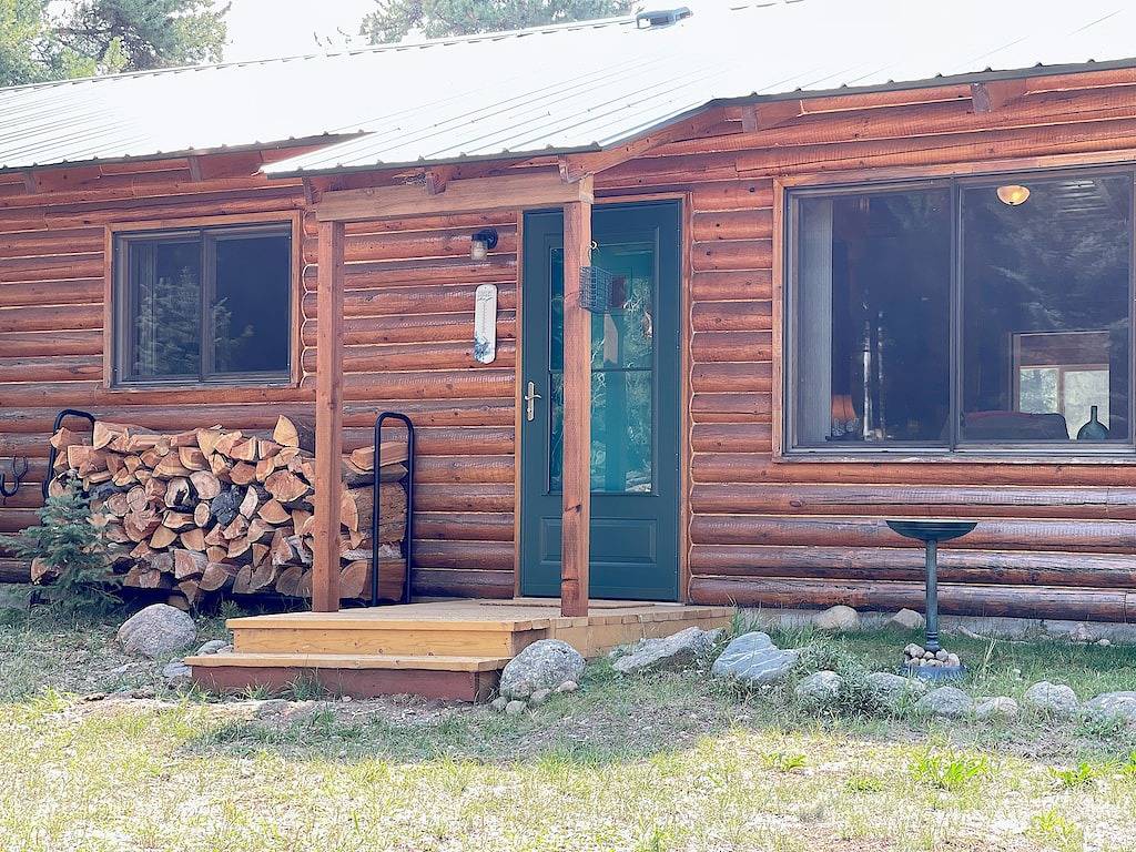 Log Cabin for 6 People in Cody (WY), Absaroka Range