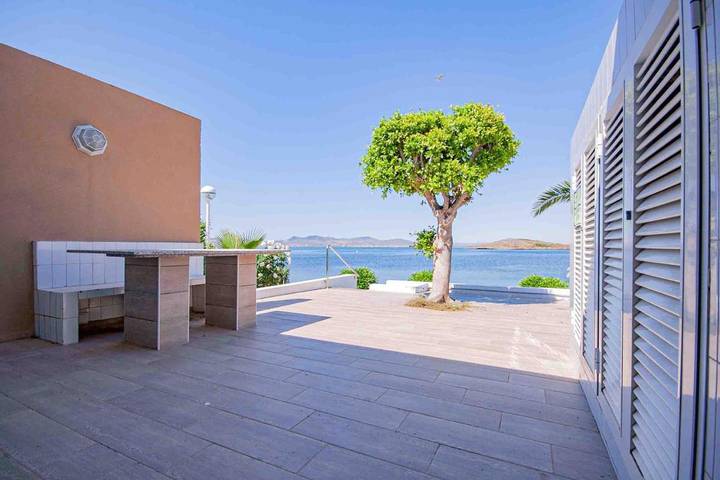 Bungalow para 8 personas, con Terraza además de Jardín y Vistas en La Manga