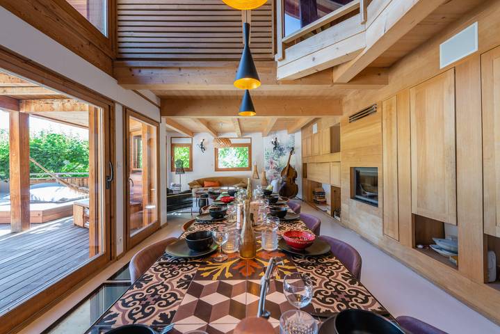 Chalet pour 10 personnes, avec jardin et sauna ainsi que jacuzzi et terrasse dans Serre Chevalier - 3