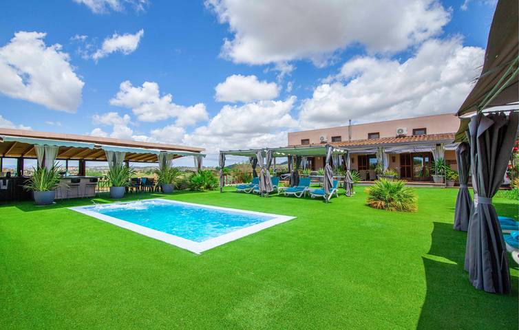 Finca für 8 Personen, mit Terrasse in Montuïri - 2