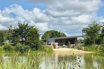 Ferienhaus für 5 Personen, mit Ausblick und Sauna sowie Garten an der Nordsee