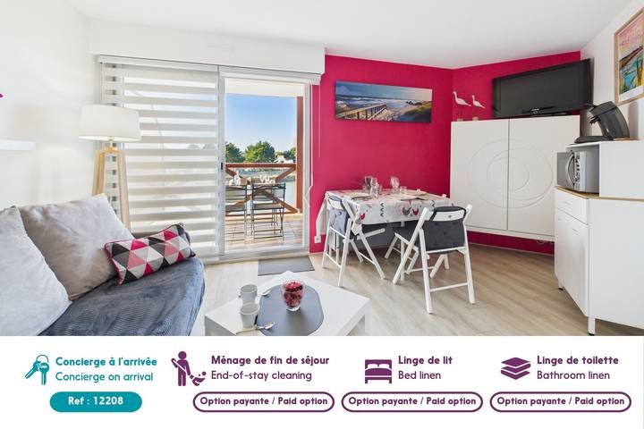 Gîte pour 3 personnes, avec vue sur le lac et balcon à Guérande - 3