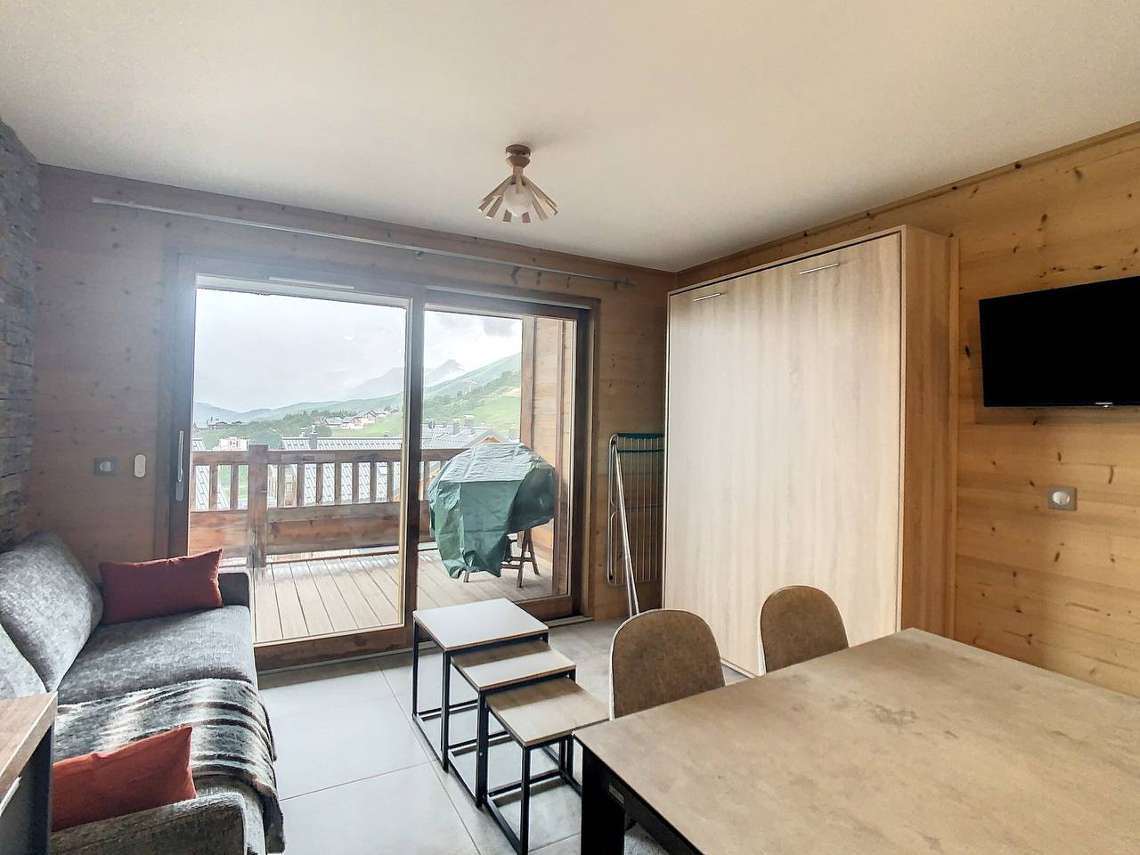 Ganze Wohnung, Helle Wohnung 4-6 Pers. nah an Pisten mit Parkplatz in La Toussuire, Fontcouverte-la-Toussuire