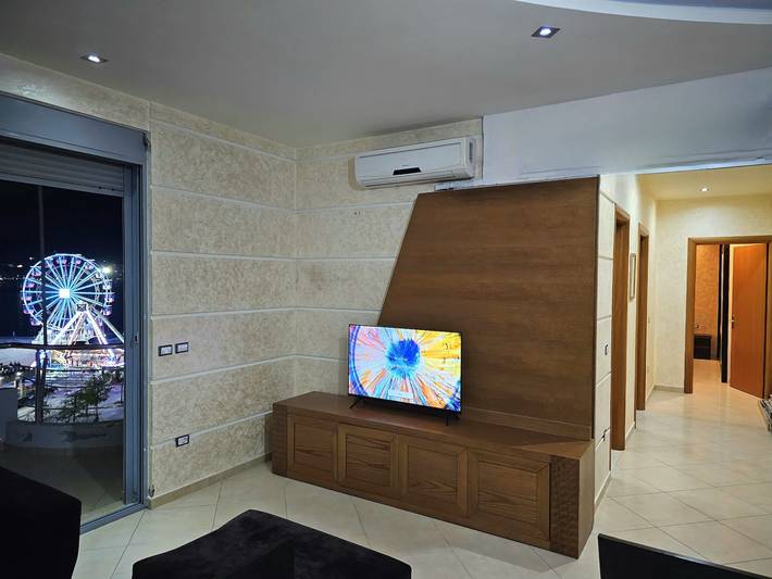 Gîte pour 5 personnes, avec balcon et vue sur l’océan, adapté aux familles dans Vlorë - 4