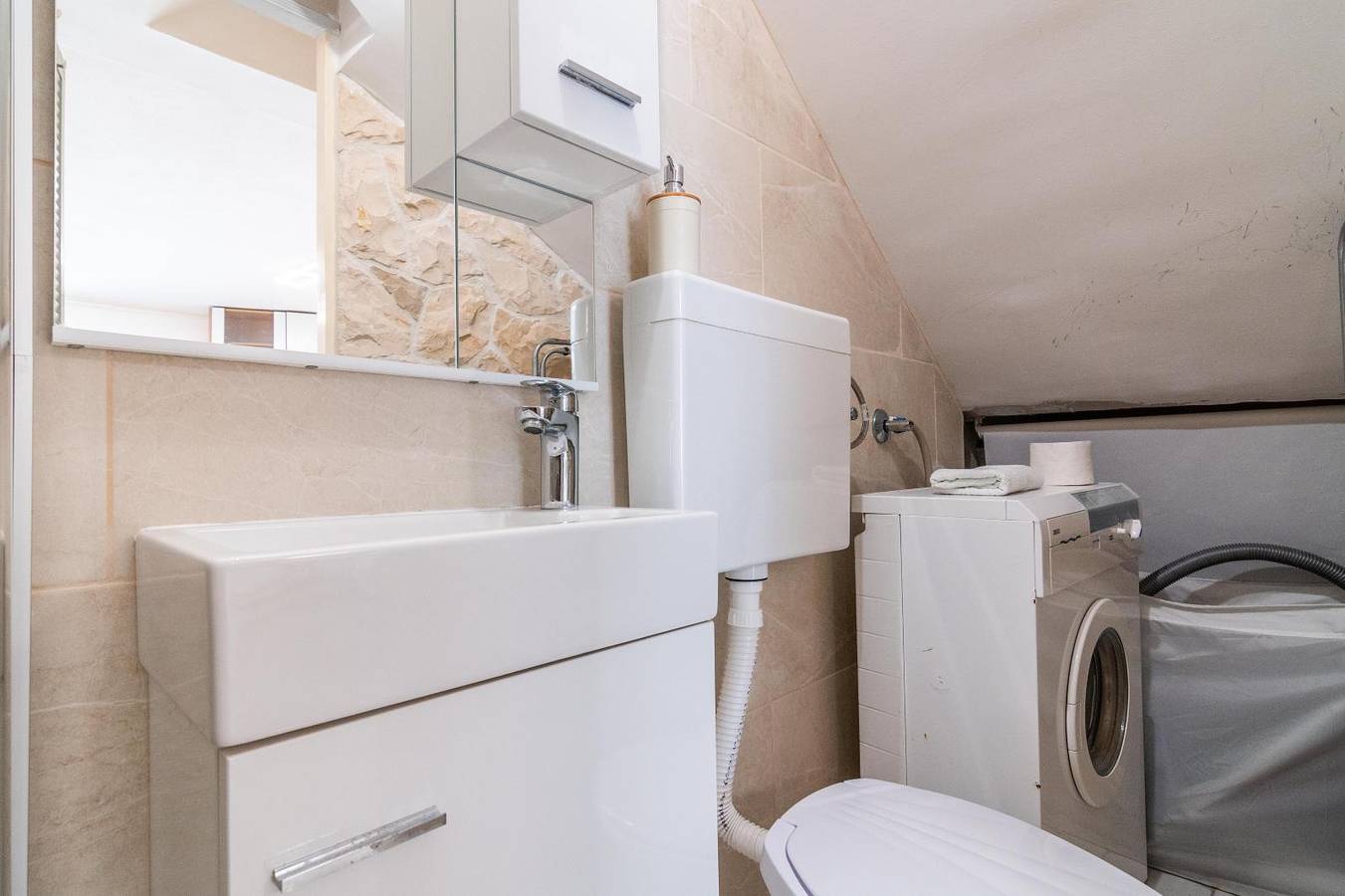 Rezydencja dla 6 osób z balkon/ taras in Pag, Pag (Wyspa)