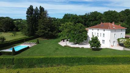 Chambre d’hôte pour 2 personnes, avec piscine et jardin ainsi que sauna et vue à Chabeuil