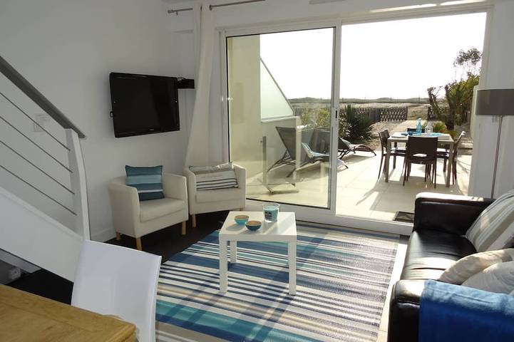 Maison de vacances pour 6 personnes, avec balcon et jardin