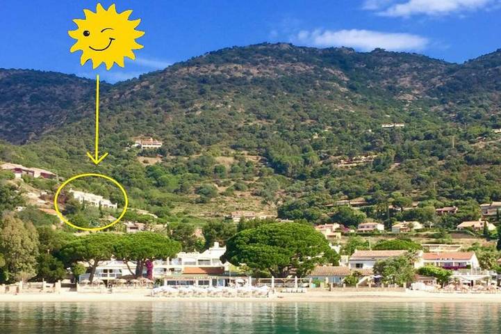 Location de vacances pour 8 personnes, avec jacuzzi et piscine dans Plage d'Aiguebelle