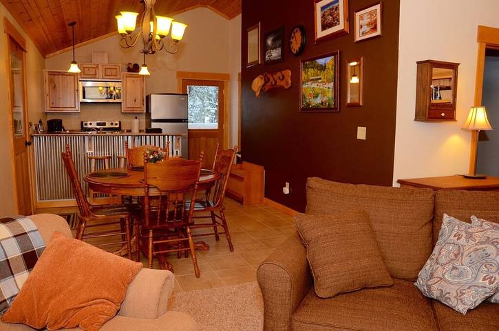 Vacation rental for 2 people, with terrace in Mazama