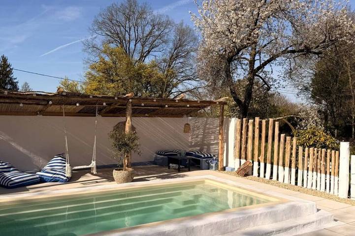 Maison de vacances pour 6 personnes, avec Jardin