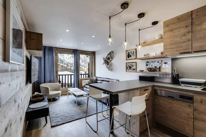 Gîte pour 4 personnes, avec balcon dans Office De Tourisme De Val D Isere