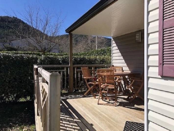 Mobil home pour 4 personnes, avec bassin pour enfant à Roquefeuil - 4