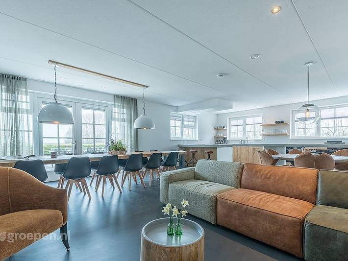 Ferienhaus für 26 Personen, mit Sauna und Balkon/Terrasse sowie Terrasse auf Texel - 3