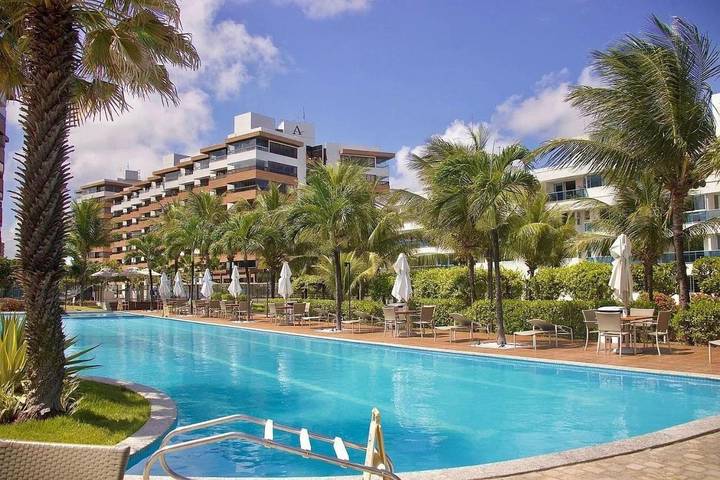 Casa de férias para 6 pessoas, com varanda e piscina em Cabedelo
